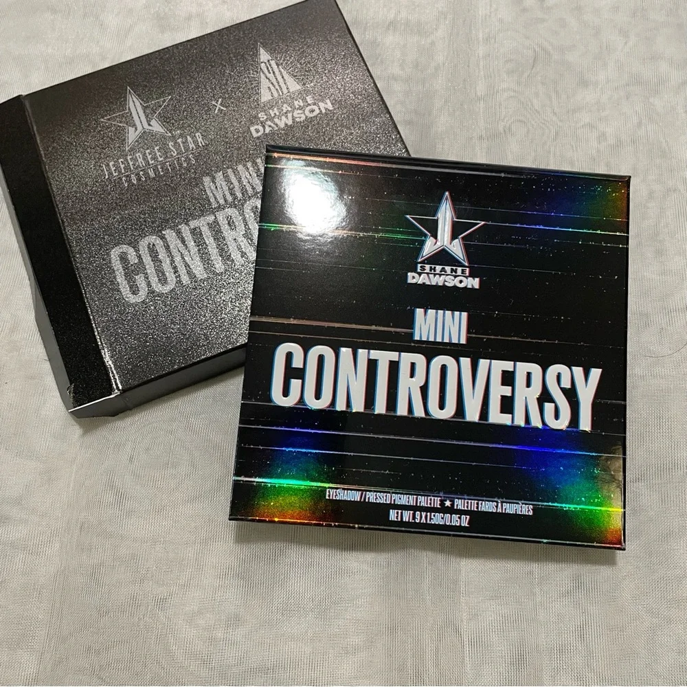 Jeffree Star X Shane Dawson Mini Controvery Eyeshadow Palette, NIB